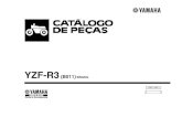 YZF-R3 CATÁLOGO DE PEÇAS ©2015, Yamaha Motor do Brasil Ltda. 1a edição, Agosto 2015 Todos os direitos reservados. É proibida expressamente toda e qualquer reimpressão ou utilização