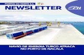 Navio de eNergia turco atraca No Porto de Nacala - Portos do … · 2016-04-13 · demos deixar de destacar à realização de impor-tantes objectivos, ... em Março de 2013 transitou