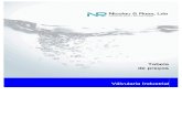 Tabela de preços - nicolaurosa.com · - Tabela sujeita a alteração sem aviso prévio - 2. 14/06/2018 Válvularia Industrial ... Parafuso+Porca M16*65 DN65-125 215039920 5603480005982