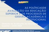 Diretoria de Avaliaççção da Educação Superior – DAES/INEPabrafi.org.br/NetManager/documentos/as_politicas_de_avaliacao_da... · Diretoria de Avaliaççção da Educação
