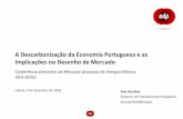 A Descarbonização da Economia Portuguesa e as Implicações ... · Números referem-se a uma central cujo investimento ficou operacional em 2017 Atualmente, a eólica onshore e