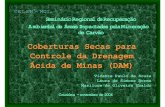 Coberturas Secas para Controle da Drenagem Ácida de Minas ... · Pilha de Estéril –Poços de Caldas CET EM -MCT. Coberturas Secas para Cont role da DAM