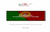 O Estado de Arte da Auditoria Interna em Portugal - ipai.pt · F Para os documentos existentes na organização para apoiar o trabalho e desenvolvimento da actividade de auditoria