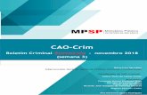 CAO-Crim · Por isso, a posse ou porte de arma desmuniciada e a posse ou porte de munição desacompanhada da arma não seriam capazes de caracterizar o delito.