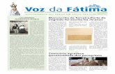 Voz da Fátima - fatima.pt · do Manuscrito à Nunciatura Apostólica de Lisboa, por D. João Pereira Venâncio, bispo auxiliar de Leiria, a 1 de março de 1957. No mês seguinte,