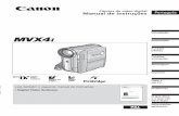 CANON INC. Manual de instruçõesfiles.canon-europe.com/files/soft29657/manual/MVX4i_IB_PTG.pdf · 3 Introdução P Utilizar este manual Obrigado por ter adquirido a MVX4i da Canon.