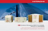 Linha Utopia HFC R-410A, SPLIT e ACQUA - jci-hitachi.com.br · qualidade Hitachi. A linha Utopia é a solução econômica que se encaixa perfeitamente em seu estabelecimento ...
