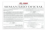 SEMANÁRIO OFICIAL - joaopessoa.pb.gov.br · II – Esta portaria retroage os seus efeitos a partir do dia 01 de fevereiro de ... 54.453-1, do cargo em comissão, símbolo DAS-3 de