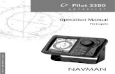 Master AP 3380 Portugese - Navman Marine · Piloto Automático 3380 e Manual de Funcionamento NAVMAN 99 2 Início rápido 2-1 Iniciar o sistema de piloto automático 1. Ligue o sistema