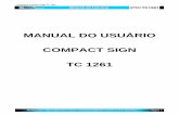 MANUAL DO USUÁRIO COMPACT SIGN TC 1261 - …waystore.com.br/wp-content/uploads/2017/03/tc_1261_pt-br.pdf · Página 2 Obrigado por adquirir a plotter Compact Sign™ Série TC. Para