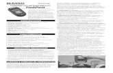 DTX P3100 - aeromodelli.com.braeromodelli.com.br/downloads/Manual_Flashpoint_DTX-P3100.pdf · a menos de 2,5 centímetros, de modo que o campo de visão do sensor infravermelho fique