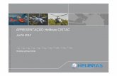 APRESENTAÇÃO Helibras CISTAC · 2012-06-15 · Montagem do rotor traseiro / ... de 150 P/Ns (estimativa). Partes e peças para a produção e equipamentos opcionais ... ao EC725