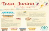 Comidas Típicas - tamussino.com.br junina.pdf · Comidas Típicas O mês de junho está aí e com ele as famosas Festas Juninas e comidas típicas, reunimos 3 receitas simples para