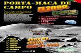 PORTA-MACA DE CAMPO - carrier-el2000.com · PORTA-MACA DE CAMPO ... de emergência e macas rígidas/pranchas de emergência (spine board). Dimensões do equipamento fechado Comprimento: