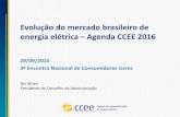 Evolução do mercado brasileiro de energia elétrica Agenda … Evolução do mercado brasileiro de energia elétrica –Agenda