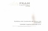 Política de Controle de Risco de Liquidez FRAM Capital ...framcapitaldtvm.publishpath.com/.../Content/3977987/risco_liquidez.pdf · Política de Controle de Risco de Liquidez FRAM