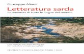 Giuseppe Marci Letteratura sarda · Península Balcânica, a Malta e à Sicília, e à Sardenha. Pouco sabemos sobre a língua falada na Idade pré-nurágica e, depois, na Idade nurágica: