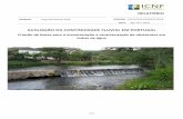 AVALIAÇÃO DA CONTINUIDADE FLUVIAL EM PORTUGAL · Tabela 1 – Espécies piscícolas para as quais a perda de continuidade fluvial constitui um dos principais fatores de ameaça