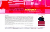 NEWSLETTER 021 SAFIRA - safira-fs.com · oportunidade de aplicar em todos eles a nova metodologia de sistematização de ... res de estacionamento, aonde temos actual-mente um efectivo