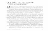o sonho de Bernouilli - scielo.br · ros, as expressões algébricas, os problemas de geometria, enfim, demons- ... o Teorema de Bernouilli, publicado em 1738 na obra Hidrodinâmica.