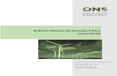 Boletim Mensal de Geração Eólica Junho/2018 - ons.org.br · Operador Nacional do Sistema Elétrico - ONS Diretoria de Operação – DOP Gerência de Pós-Operação do CNOS e