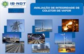 AVALIAÇÃO DE INTEGRIDADE DE Brasil COLETOR DE …ibndt.com/upload/IBNDT_COLETORES_VAPOR_2017.pdf · Os transdutores tipo EMAT são aplicados em ... A avaliação metalúrgica classificou