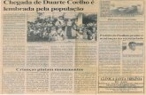 O secretário Chegada de Duarte Coelho lembrada pela população - 19990301 - Chegada de... · dáno histófico de Igarassu .. A • dà(íá'~rilfl.le marcà a chagada -de l Duarte