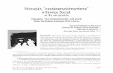 Educação, “neodesenvolvimentismo” e Serviço Social · curso de Serviço Social no Instituto Federal de Educação, Ciência e Tecnologia do Ceará (IFCE) em meio às transformações