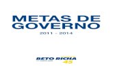 “Metas de Governo/2011-2014″ - planejamento.pr.gov.br PDF... · 4.1.1 Regiões de Desenvolvimento do Paraná ... candidato e Plano de Governo ... não apenas instrumento de marketing.