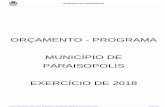 ORÇAMENTO - paraisopolis.mg.gov.br · © uniÃo - assessoria, consultoria, treinamento e informÁtica ltdeamitido por vilma palma silveira versão 1.154 municÍpio de paraisopolis