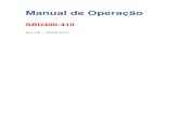 Manual de Operação - setbus.com.br · Manual de Operação SBU400-410 ... sistema de ar-condicionado de teto que tem funções de ar-condicionado. A versão standard possui função