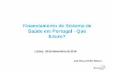 Financiamento do Sistema de Saúde em Portugal - Que futuro? · bancos de investimento têm um papel chave na alocação da poupança para investimento e em que entidades especializadas