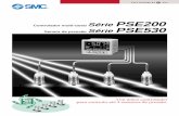 Série PSE200 Sensor de pressão Série - Hidroairhidroair.com.br/pdf/PSE200_530_PO.pdf · Sensor de pressão Série PSE530 ... Função anti-vibração (página 9) Evita um funcionamento