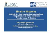 Sinais e Sistemas - UFSM · e servomecanismos (notas de aula). ...