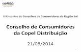 Conselho de Consumidores da Copel Distribuição · 6 2 - QUEM participa do Conselho de Consumidores. Classe Industrial Aldo Luis Mazetto (Titular) Victor Alfredo Hogan (Suplente)