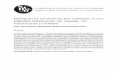 DEFINIÇÃO DE ENTORNO DE BEM TOMBADO: A VILA …anpur.org.br/wp-content/uploads/2018/09/17_82622.pdf · Cartas Patrimoniais, Recomendação Paris, 1972) Com base nisso, ... levando-a,