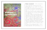 Paulo Leminski - Mini biografia · Paulo Leminski - Mini biografia: Paulo Leminski nasceu aos 24 de agosto de 1944 na cidade de Curiti-ba, Paraná. Em 1964, já em São Paulo, SP,