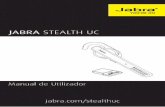 JABRA STEALTH UC/media/Product Documentation/Jabra Stealth UC/User... · Ligue os auriculares a uma porta USB no seu PC ... COMO UTILIZAR . Botão Atender/terminar ... Atender/terminar
