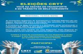 folheto renovaçao VENDA NOVA - bhtrans.pbh.gov.br · A Prefeitura de Belo Horizonte e a BHTRANS estão promovendo a renovação das CRTTs e sua participação é muito importante