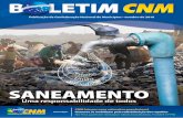 SANEAMENTO - cnm.org.br - uma... · Municipalismo forte se faz com a participação de todos 3 outubro de 2018 Entrevista Saneamento municipal e seus gargalos Especialista em Obras