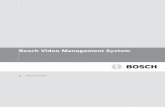 Bosch Video Management System v.4.5resource.boschsecurity.com/documents/Operator's_Manual_Operation... · 9.15 Visualizar vídeo através de largura de banda baixa 51 10 Gerir alarmes