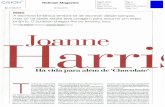Notícias Magazine Pág: 32 - joanne-harris.co.uk · bém preciso de ler muito, para ter a cer- teza de que as minhas janelas para o ... precisa de mudar. Neste caso em parti- cular