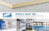 POLI ISO W - ventilnorte.com · construção das condutas de distribuição de ar e ... Aplicações típicas > Piscinas, SPAs > Instalações termais > Locais expostos à salinidade