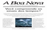 Suplemento Português da Revista Janeiro — Fevereiro 2011 ... · Publicado pela Igreja de Deus Unida — uma Associação Internacional ... conheceis os sinais dos tempos?” ...