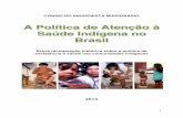 A Política de Atenção à Saúde Indígena no Brasil · Em 1991, por pressão do movimento indígena em todo o país e atendendo a determinação constitucional que instituiu o