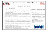 Concurso Público - concursos.biorio.org.brconcursos.biorio.org.br/Varzea2011-2/arquivos/prova/NS Gab3/NS... · Concurso Público LEIA COM ATENÇÃO AS INSTRUÇÕES 1 - A duração