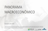 Apresentação do PowerPoint - planejamento.gov.br · PANORAMA MACROECONÔMICO Outubro de 2016 O Panorama Macroeconômico da Secretaria de Planejamento e Assuntos Econômicos (SEPLAN)
