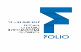 O FOLIO 2017 é uma Revolução - obidosvilaliteraria.comobidosvilaliteraria.com/site/wp-content/uploads/2017/04/conferen... · A FOLIA trará de novo a festa a Óbidos Vila ... individual