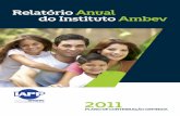 Relatório Anual do Instituto Ambev - iapp.com.br · em quase todo o ano, foram motivos que contribuíram efetivamente para a queda nas bolsas de valores em todo mundo, comprometendo