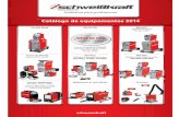 Catálogo de equipamentos 2014 - cesindustry.comcesindustry.com/cliente/conteudos/docs/SK_2014_15_PT_low.pdf · Desempenho Arco VD 10,0 m/min a 5740 W Desempenho Arco SOLDADURA PARA